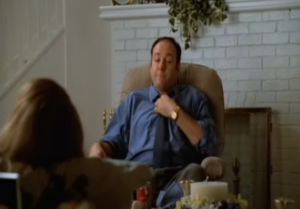 Tony Soprano tries to convince his mother to go to Green Grove